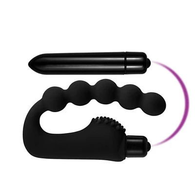 Analne kuglice sa vibratorom za klitoris LVTOY00182