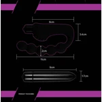 Analne kuglice sa vibratorom za klitoris LVTOY00182