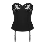 Crni čipkasti korset M/L veličine OBSES01884