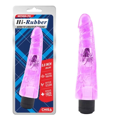 Ljubičasti vibrator 22cm CHISA00213