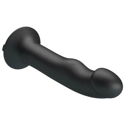 Moćni crni vibrator za vaginalni i analni sex DEBRA01584