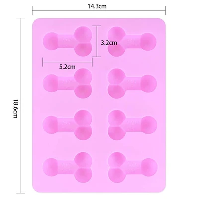 Modlice za led u obliku penisa LVTOY00392