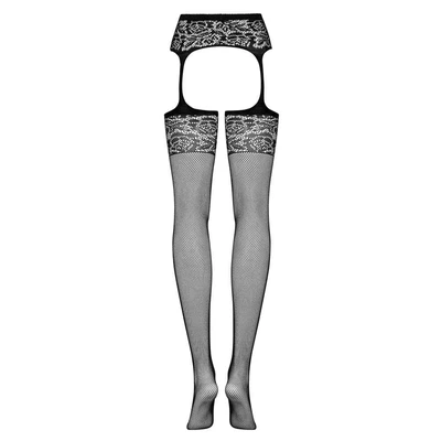 Mrežaste čarape sa halterima S/M/L veličine OBSES00671