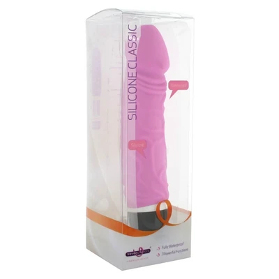 Pink vibrator 19cm SEVCR01403