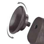 Realistični crni dildo sa pomerivom kožicom 21cm LVTOY00745