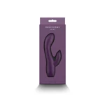 Vibrator za G tačku i klitoris tamno ljubičasti NSTOYS0996