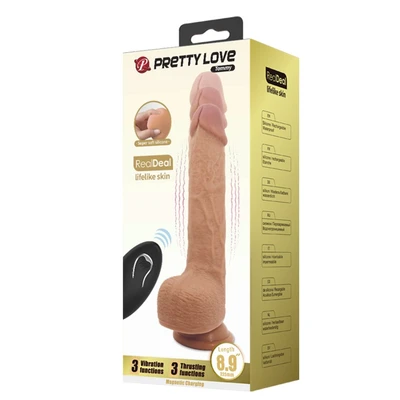 Vibro dildo sa daljinskim upravljačem 23cm DEBRA01602